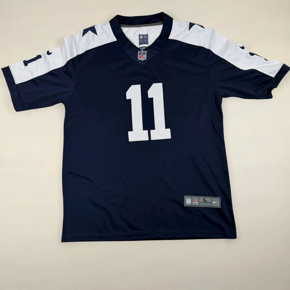 Nike Dallas Cowboys Micah Parsons 11 Jersey Mens Large Navy Blue NFL On Field‎